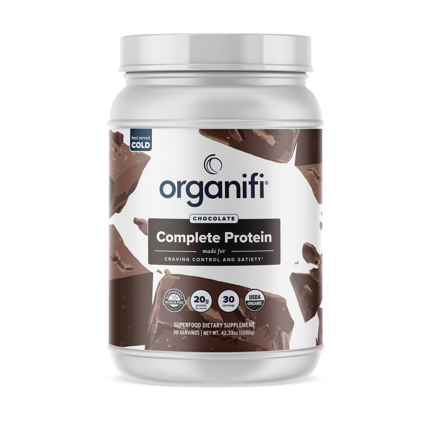 Organifi Complete Protein - Chocolate Flavour